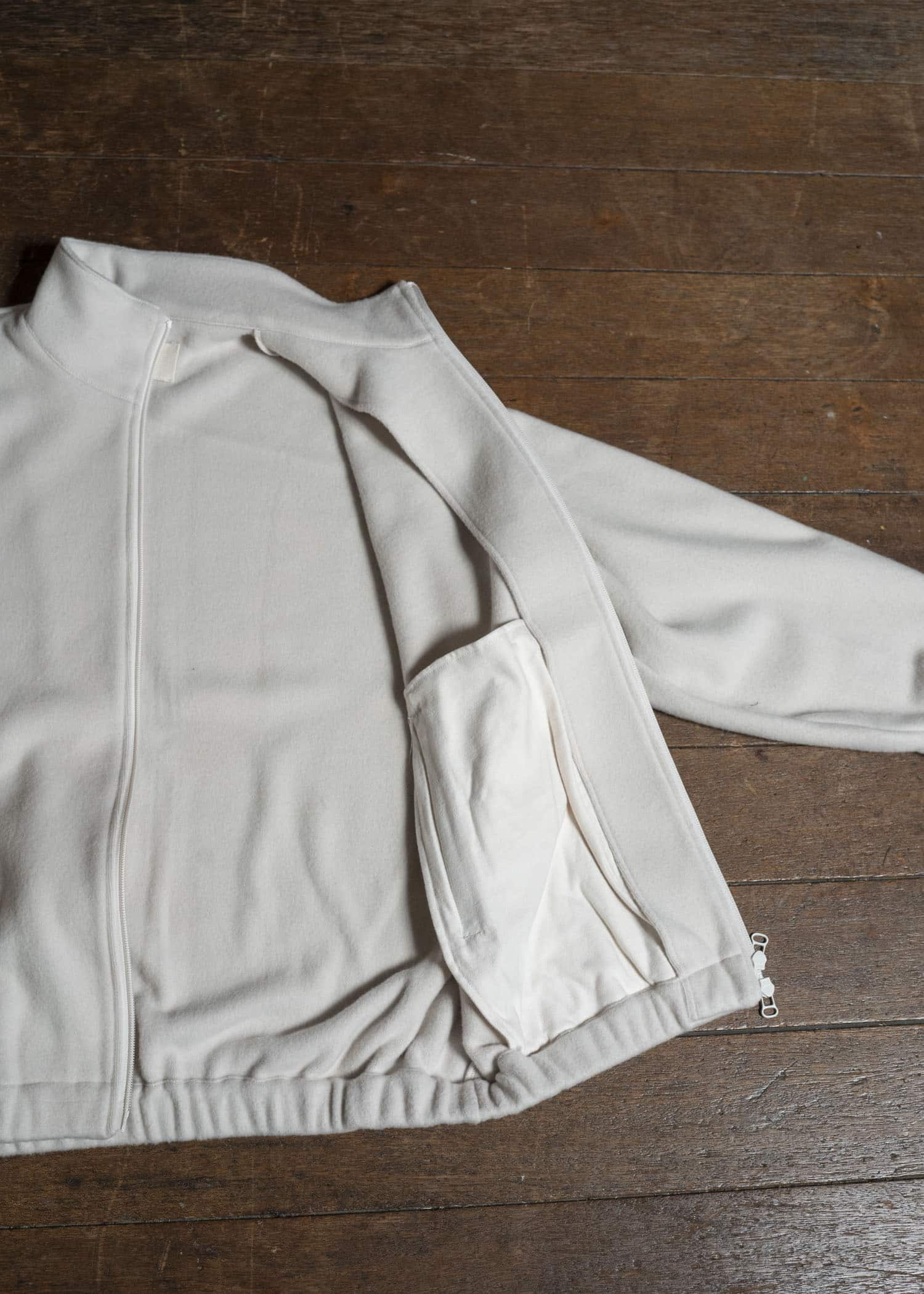 YOKO SAKAMOTO Track Jacket YS-25AW-77 ECRU