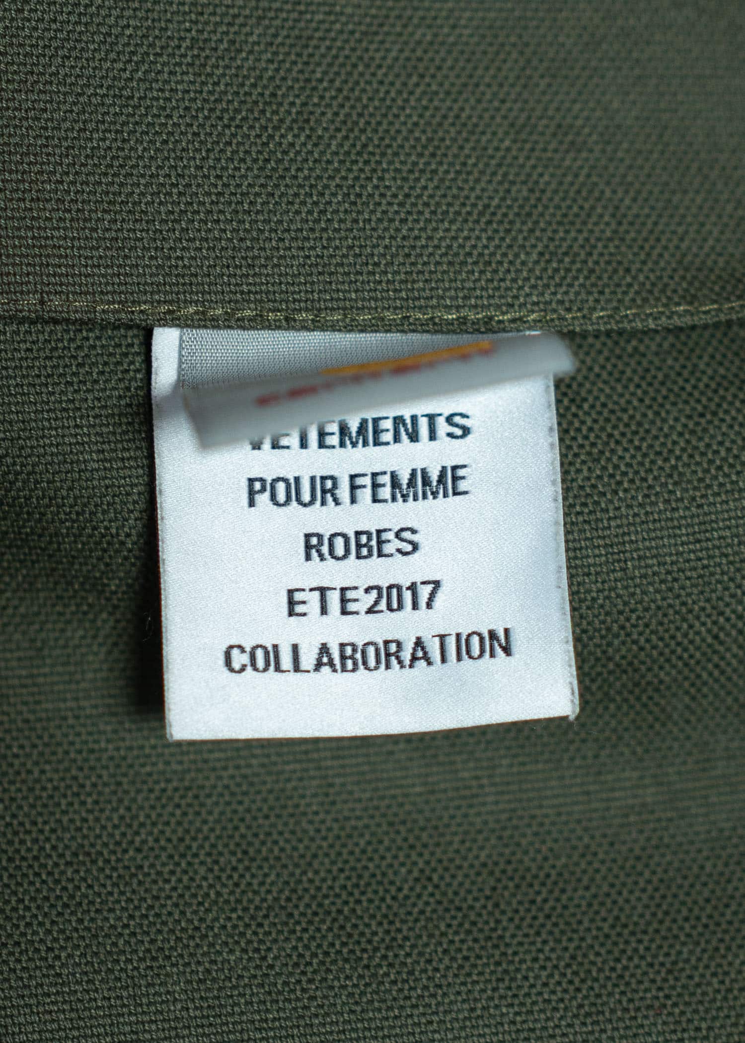 VETEMENTS x carhartt エプロンドレス