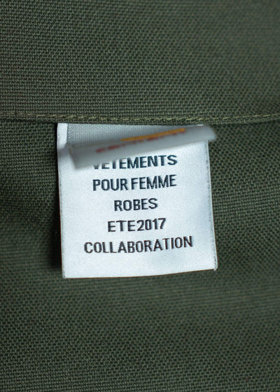 VETEMENTS x carhartt Apron Dress
