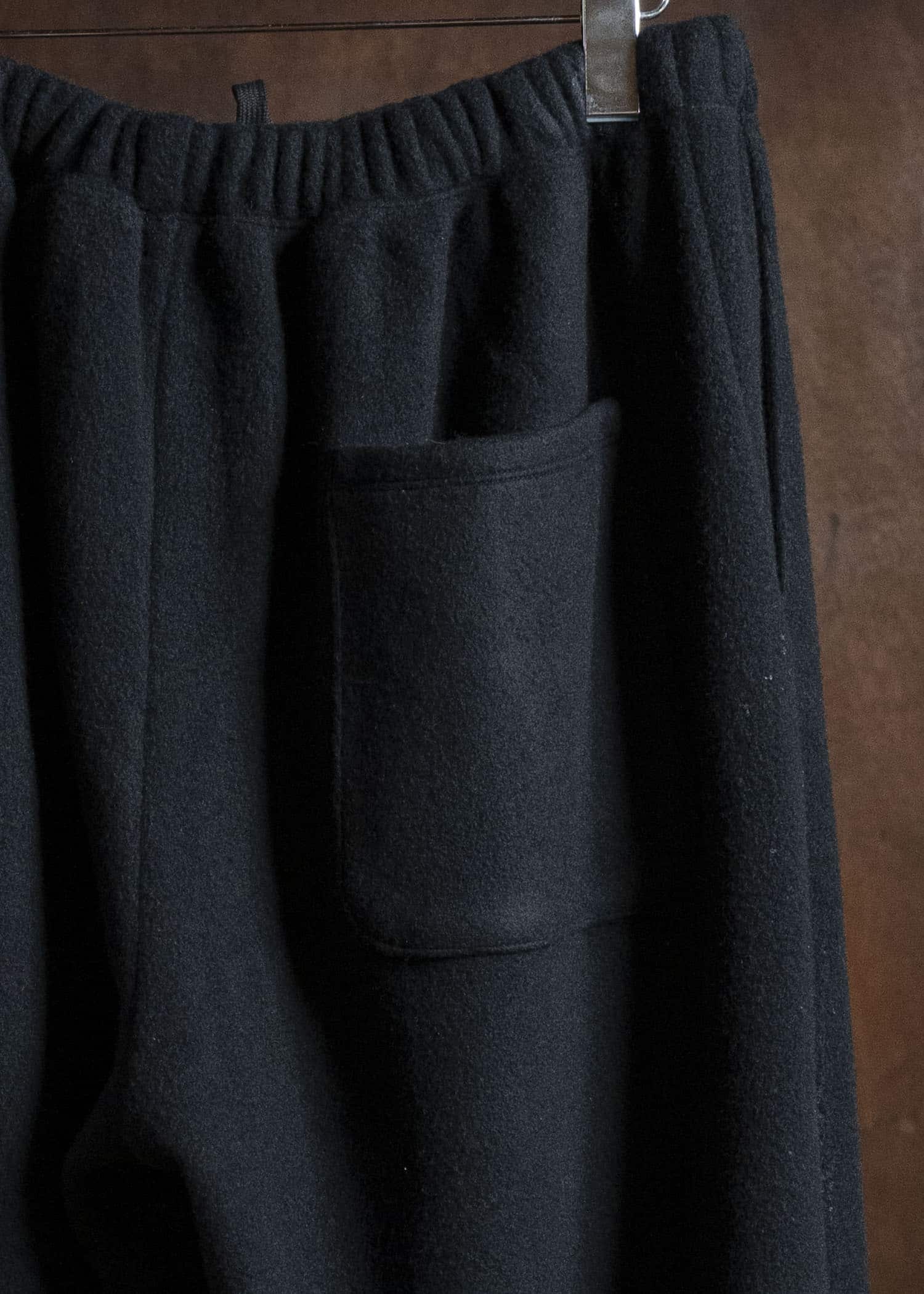 YOKO SAKAMOTO Track Pants YS-25AW-80 BLACK