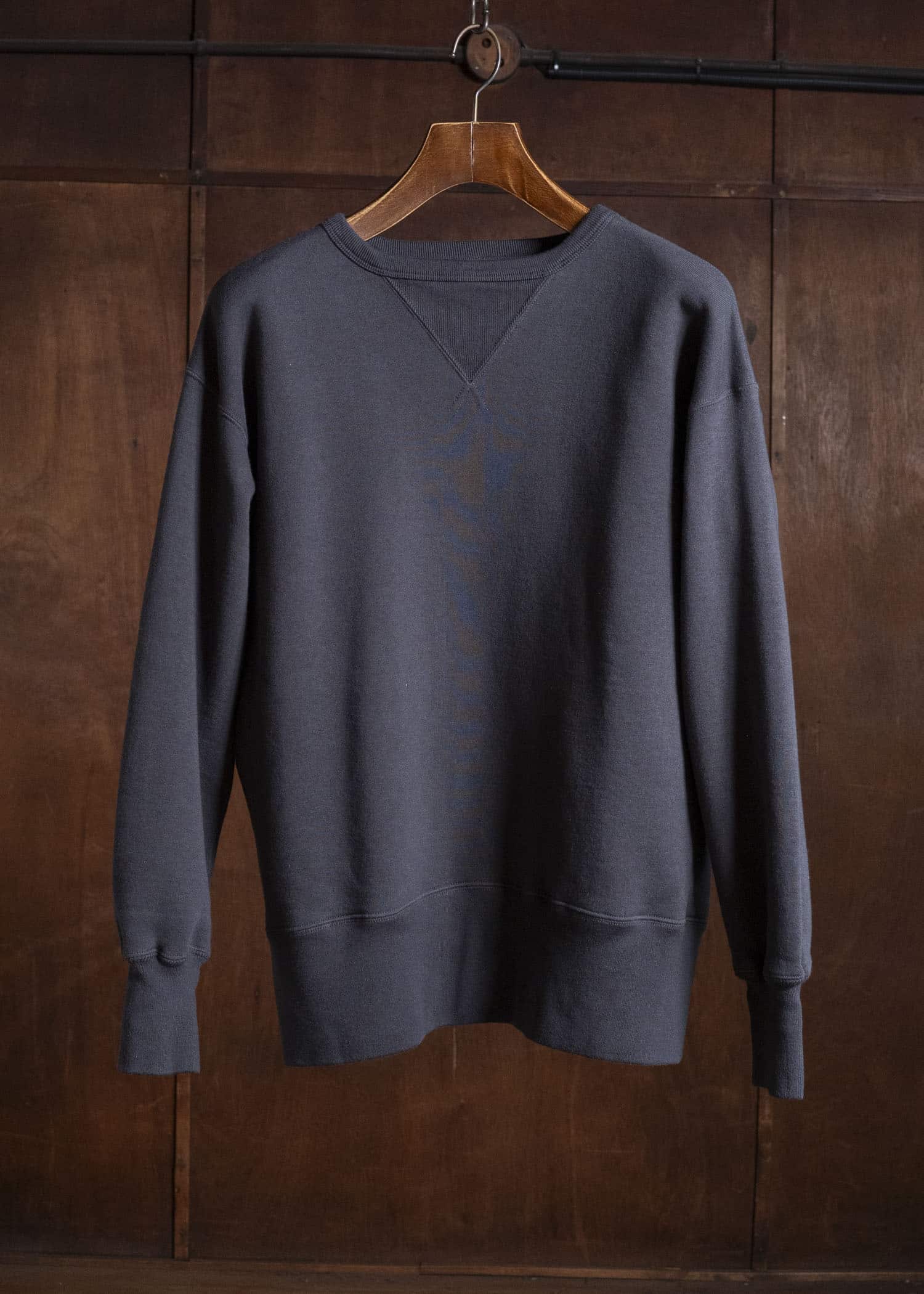 Taiga Takahashi Lot.603-Charcoal Sweat Shirt Charcoal