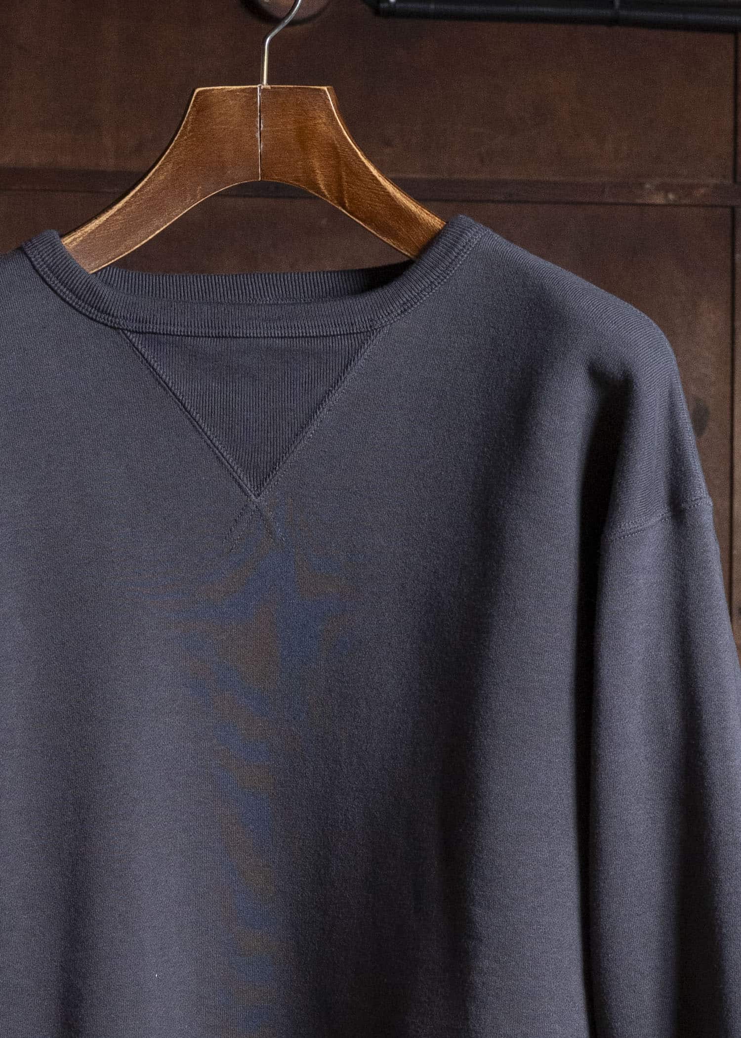 Taiga Takahashi Lot.603-Charcoal Sweat Shirt Charcoal
