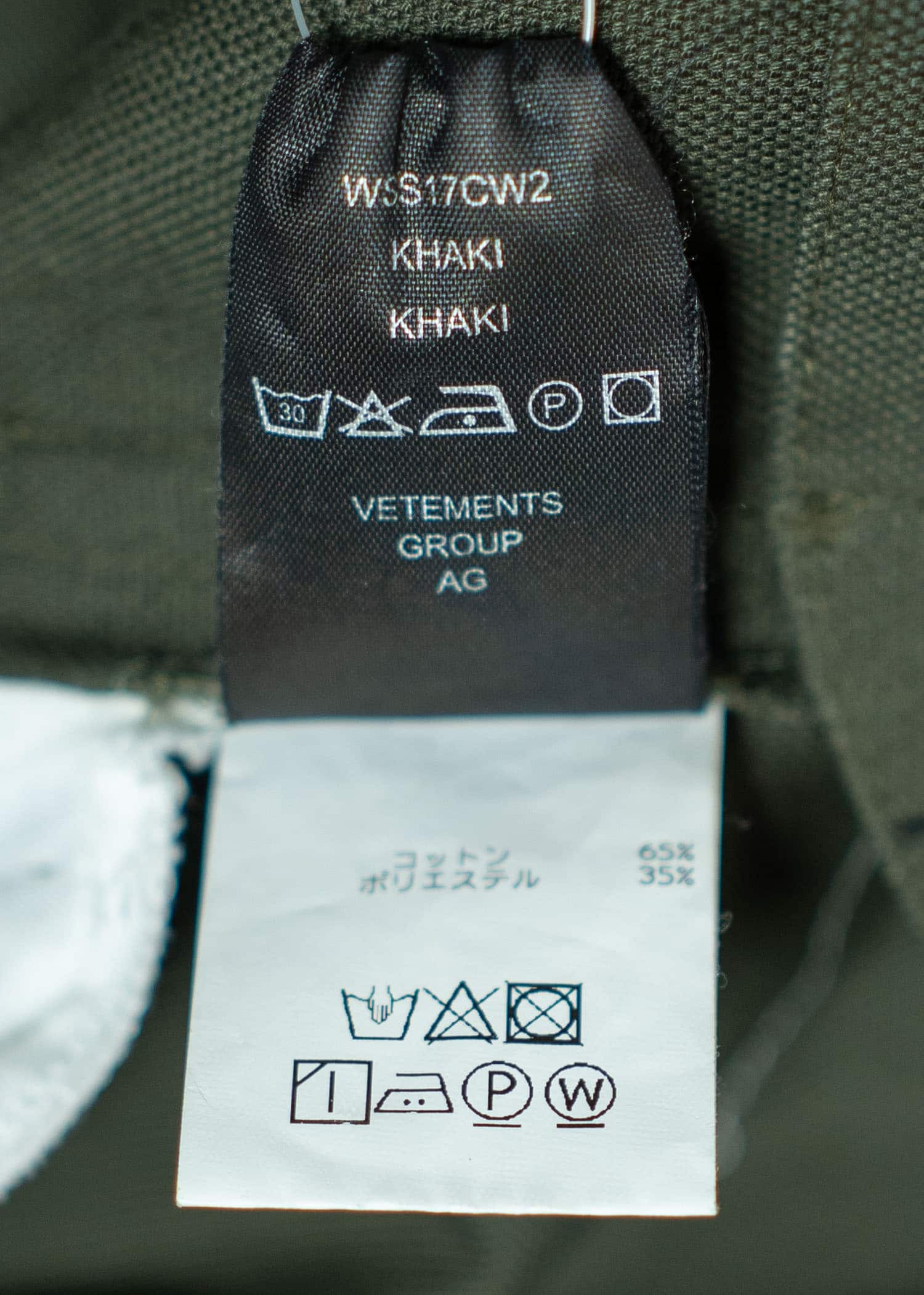 VETEMENTS x carhartt Apron Dress