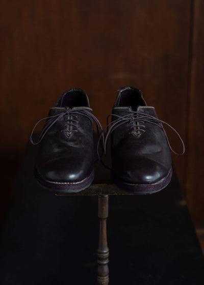 GUIDI OX02A OXFORD CLASSIC SHOES / SOLE LEATHER / HORSE FULL GRAIN / LINED/CV42T