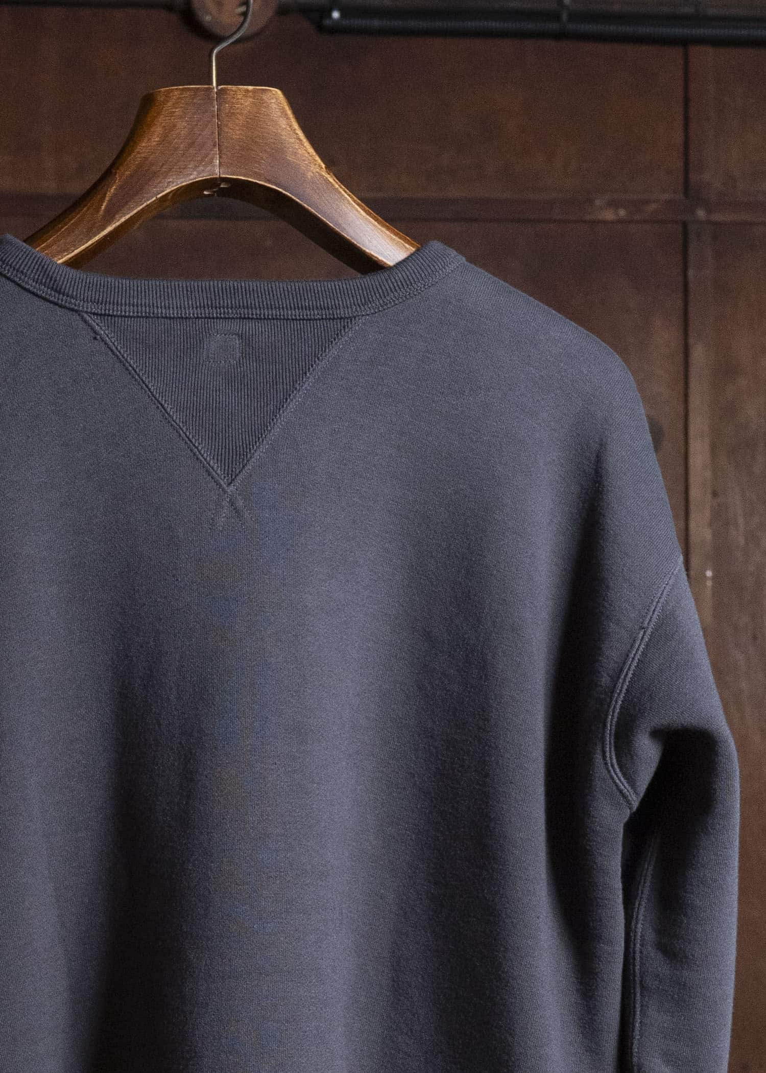 Taiga Takahashi Lot.603-Charcoal Sweat Shirt Charcoal