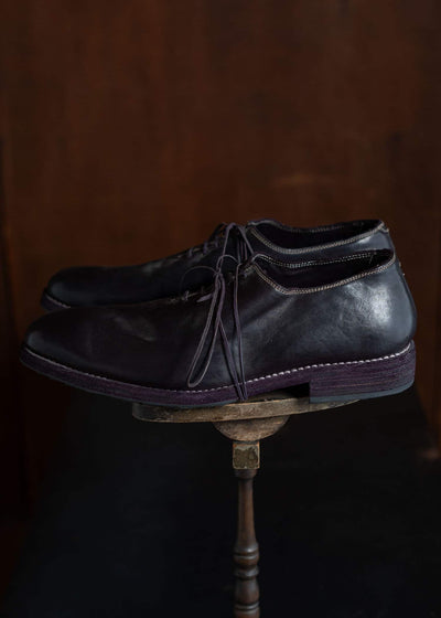 GUIDI OX02A OXFORD CLASSIC SHOES / SOLE LEATHER / HORSE FULL GRAIN / LINED/CV42T