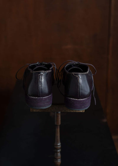 GUIDI OX02A OXFORD CLASSIC SHOES / SOLE LEATHER / HORSE FULL GRAIN / LINED/CV42T