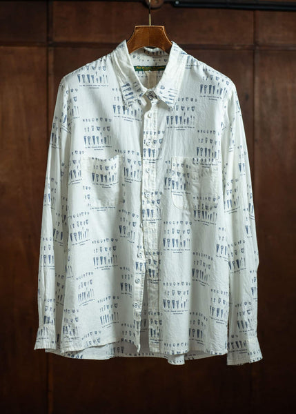 PAUL HARNDEN Feather Print Shirt