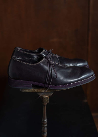 GUIDI OX02A OXFORD CLASSIC SHOES / SOLE LEATHER / HORSE FULL GRAIN / LINED/CV42T