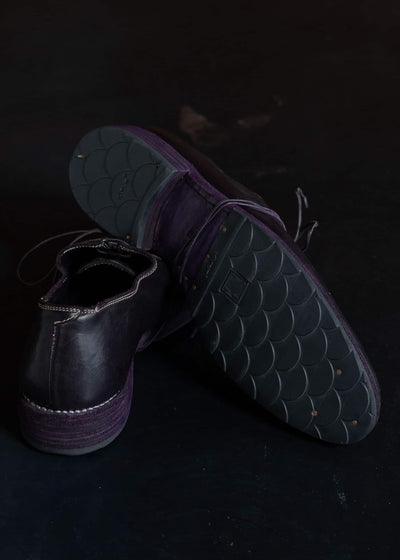 GUIDI OX02A OXFORD CLASSIC SHOES / SOLE LEATHER / HORSE FULL GRAIN / LINED/CV42T