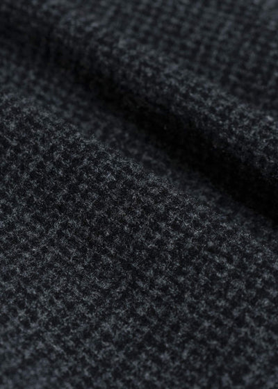 YOKO SAKAMOTO Double Pleated Cropped Trousers YS-25AW-13 HOUNDTOOTH