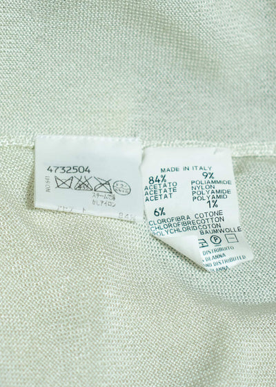 Maison Martin Margiela White tag acetate knit