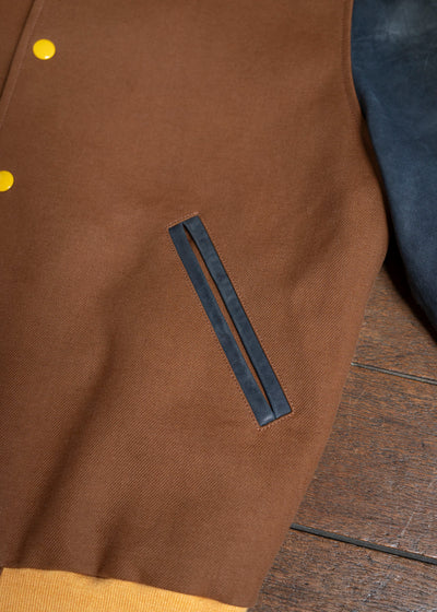 Maison Martin Margiela REPLICA Varsity Leather Jacket