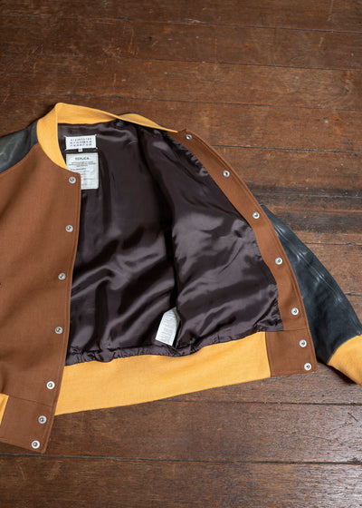 Maison Martin Margiela REPLICA Varsity Leather Jacket