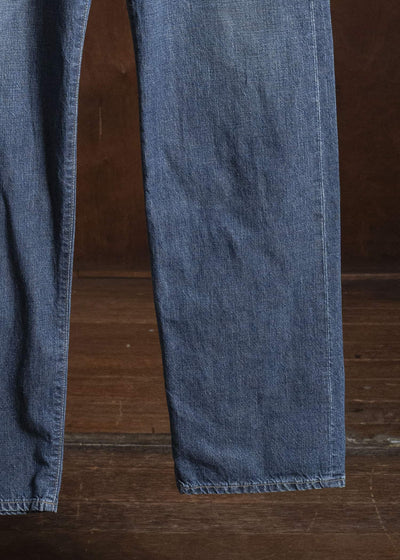Taiga Takahashi Lot.721-Damaged Indigo Damaged Denim Trousers C.1930’S Damaged Indigo