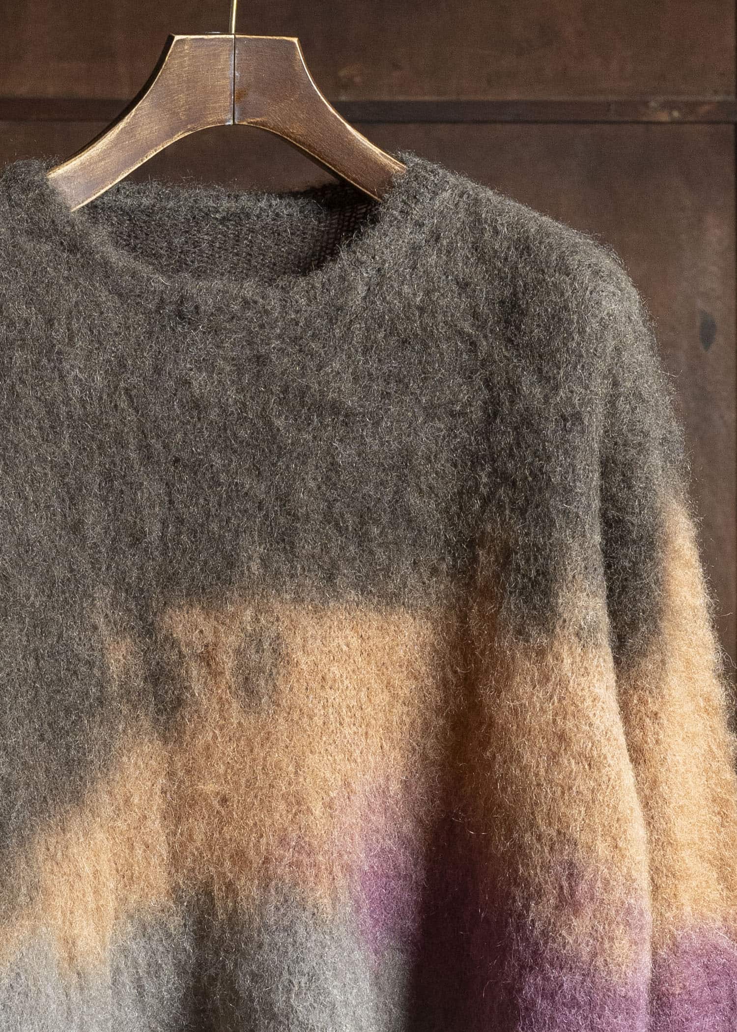 Jurgen Lehl Mohair Chū-dyed Knit J0554KBM612 90