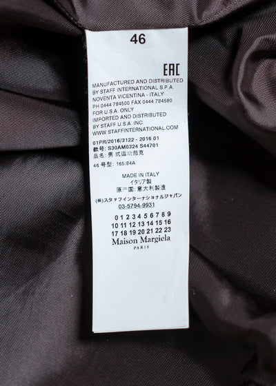 Maison Martin Margiela REPLICA Varsity Leather Jacket