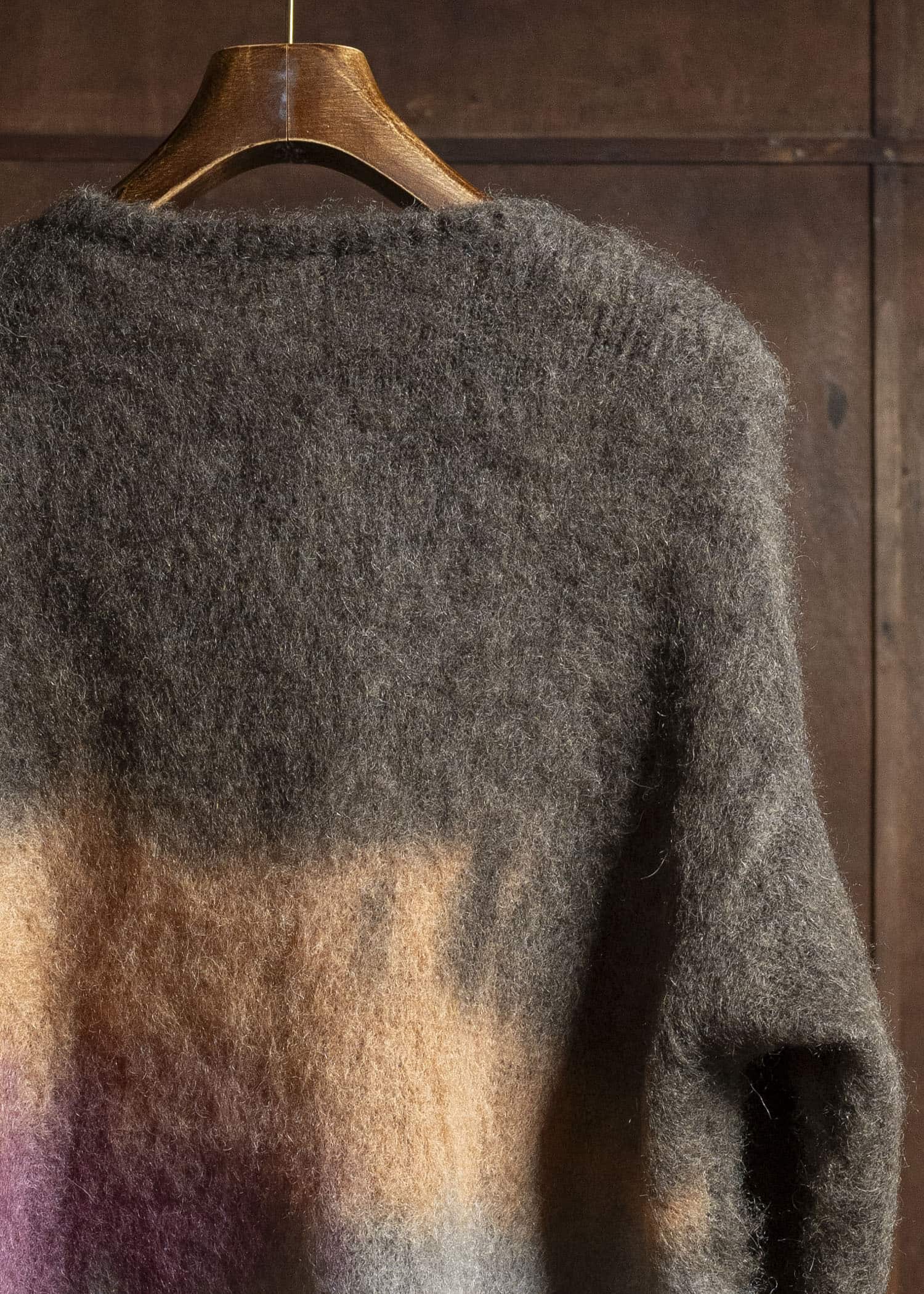 Jurgen Lehl Mohair Chū-dyed Knit J0554KBM612 90