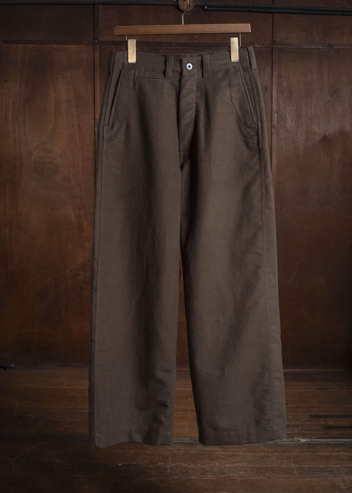 Taiga Takahashi Lot.202-Dark Brown Engineer Trousers Dark Brown