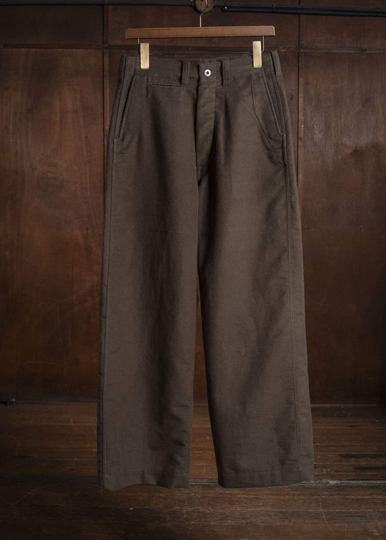 Taiga Takahashi Lot.202-Dark Brown Engineer Trousers Dark Brown
