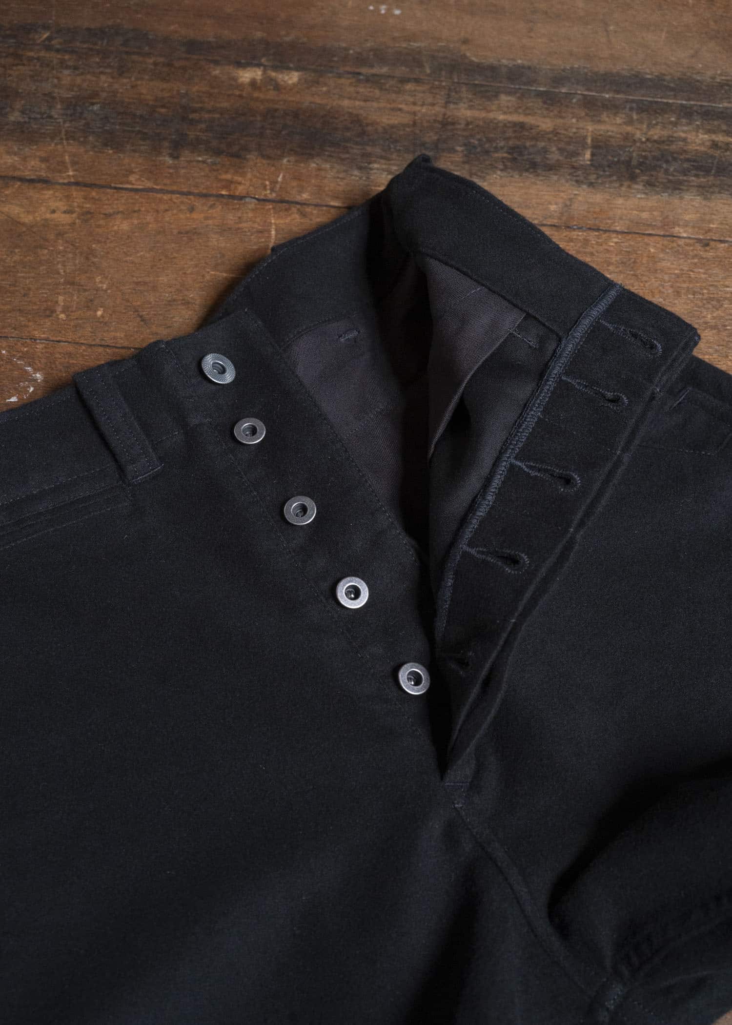 Taiga Takahashi Lot.202-Black Engineer Trousers Black