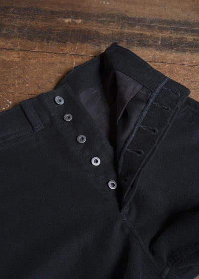 Taiga Takahashi Lot.202-Black Engineer Trousers Black