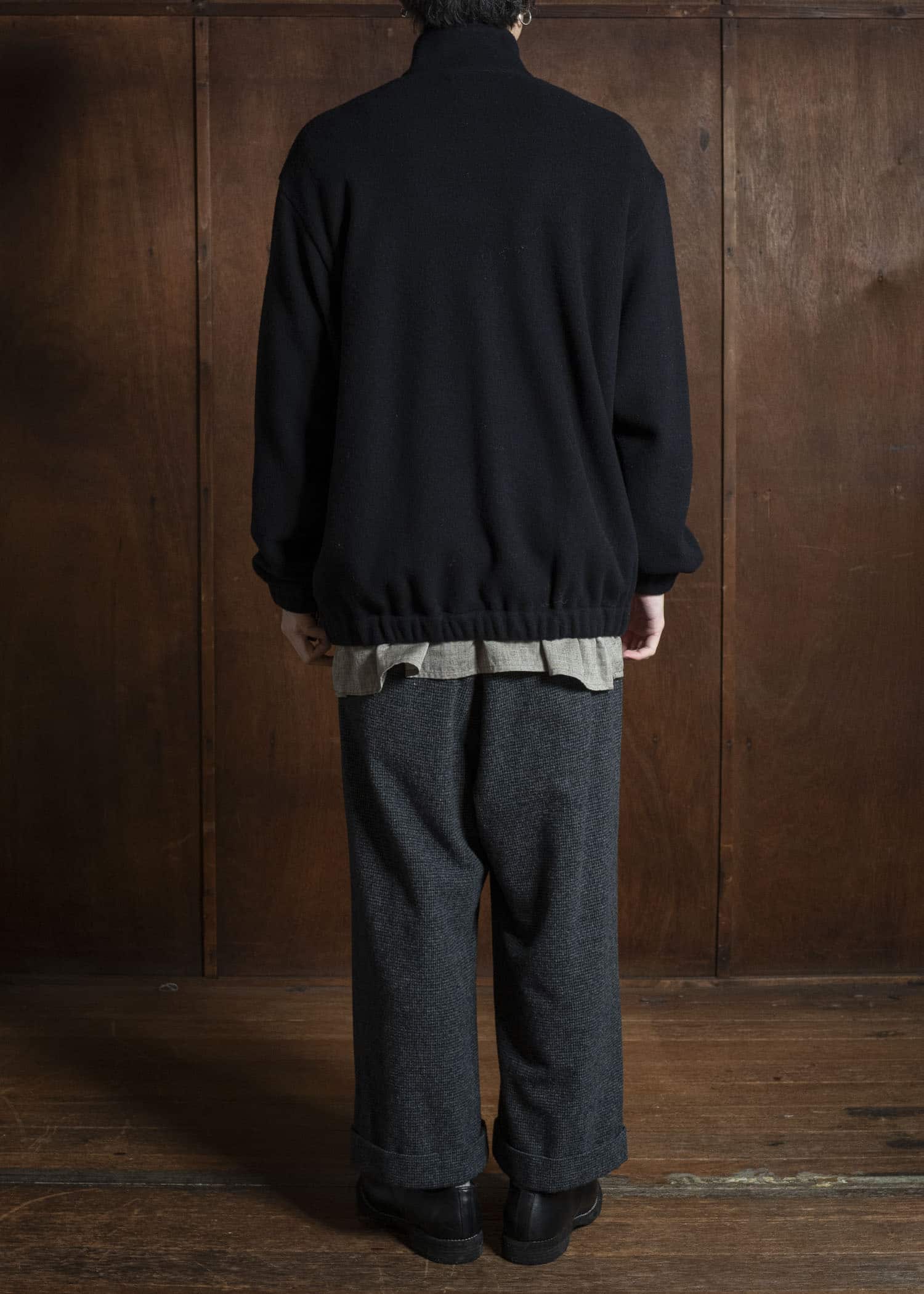 YOKO SAKAMOTO Track Jacket YS-25AW-77 BLACK