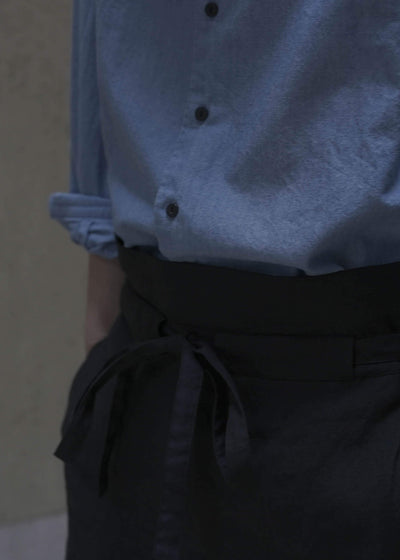 LONG POINT COLLAR SHIRT / INDIGO