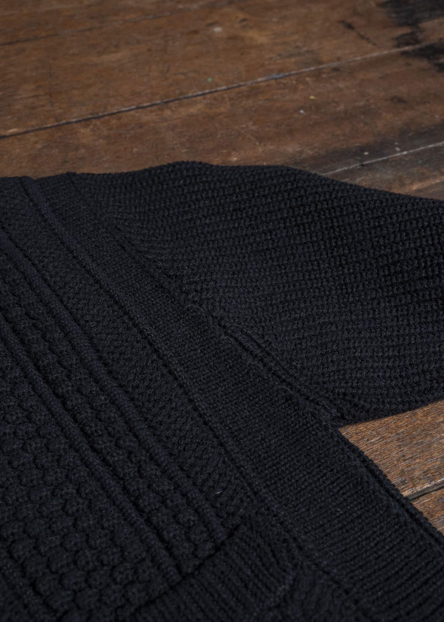 Taiga Takahashi Lot.506-Black Db Cardigan Black