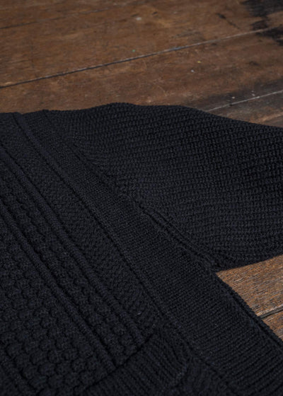 Taiga Takahashi Lot.506-Black Db Cardigan Black