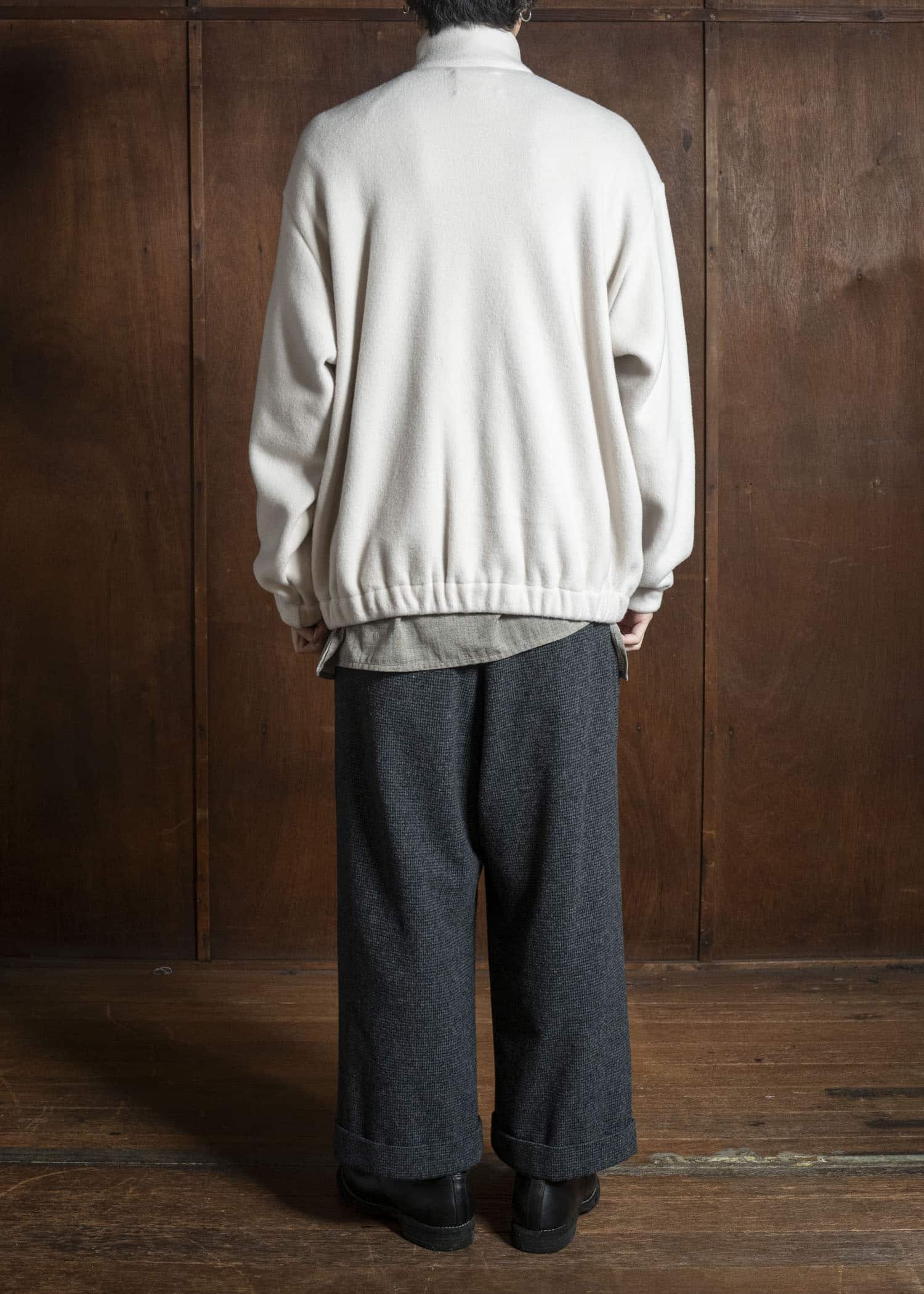 YOKO SAKAMOTO Track Jacket YS-25AW-77 ECRU