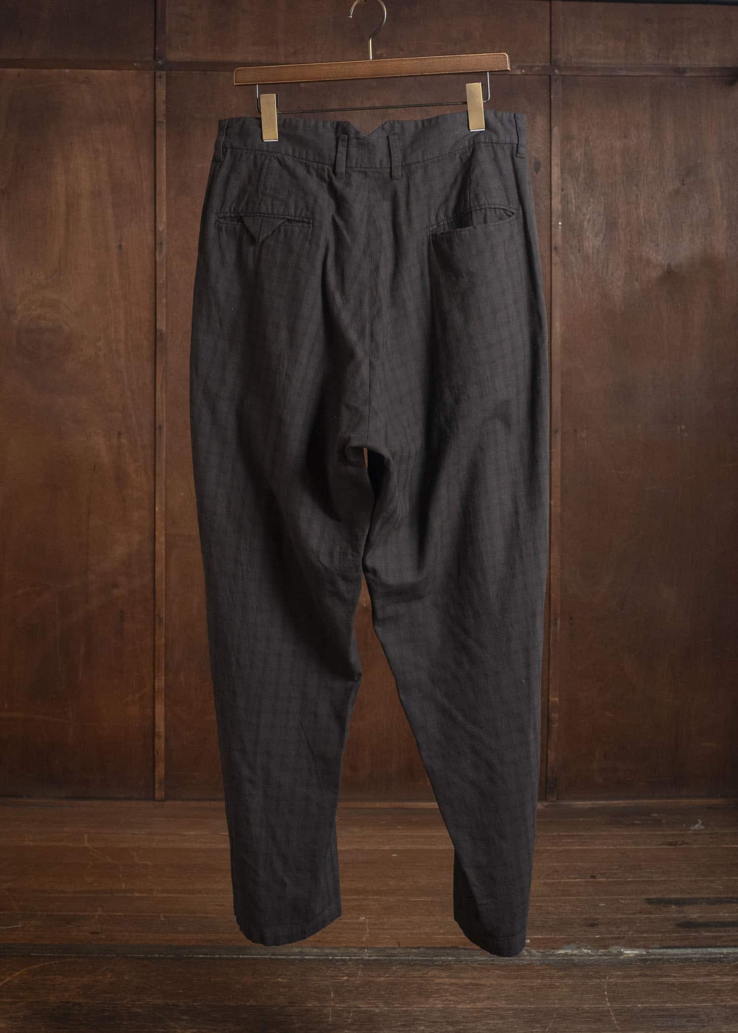 MARK.S MS0048 DOMENICO PANTS CHECK MUD-DYE