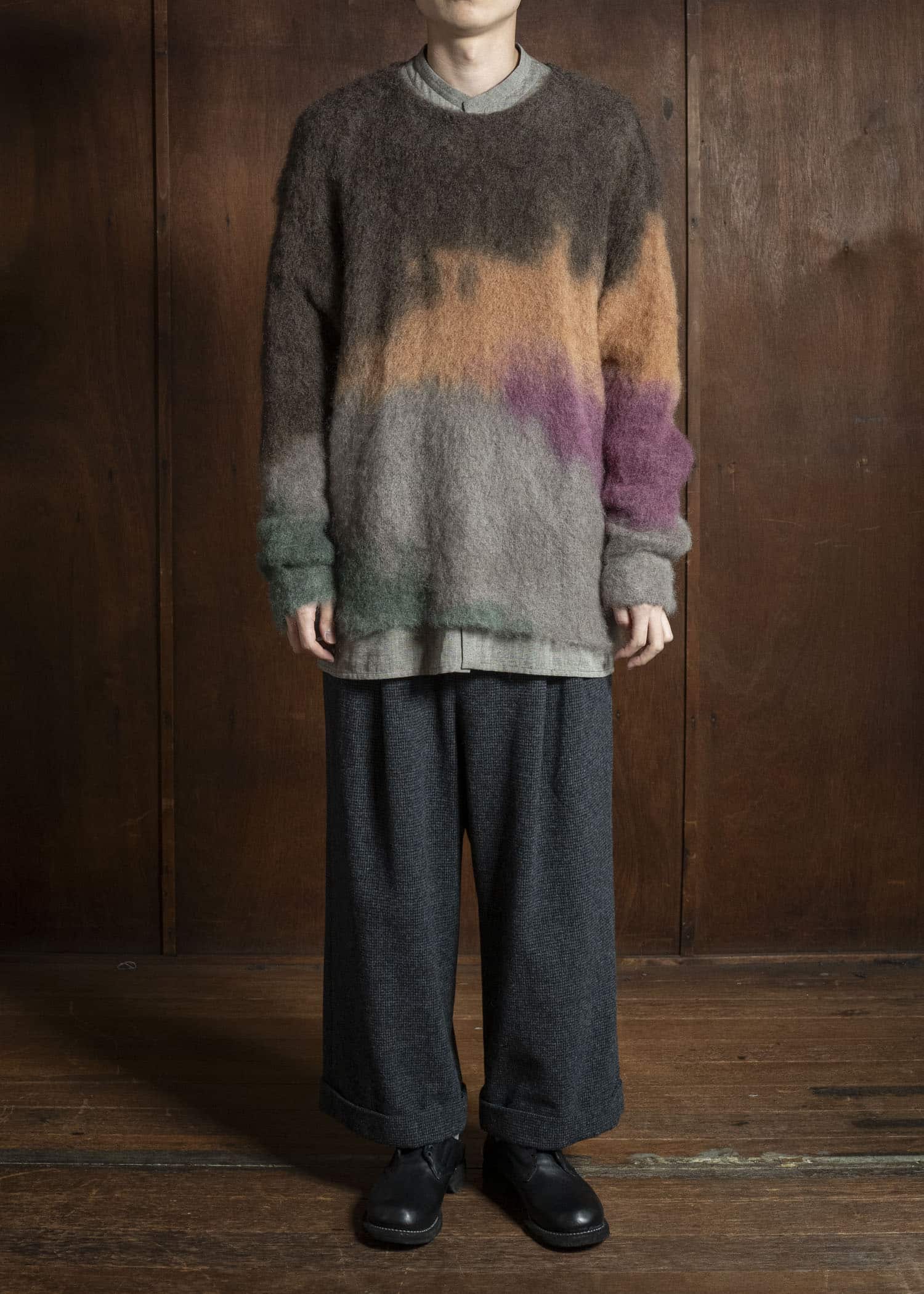 Jurgen Lehl Mohair Chū-dyed Knit J0554KBM612 90