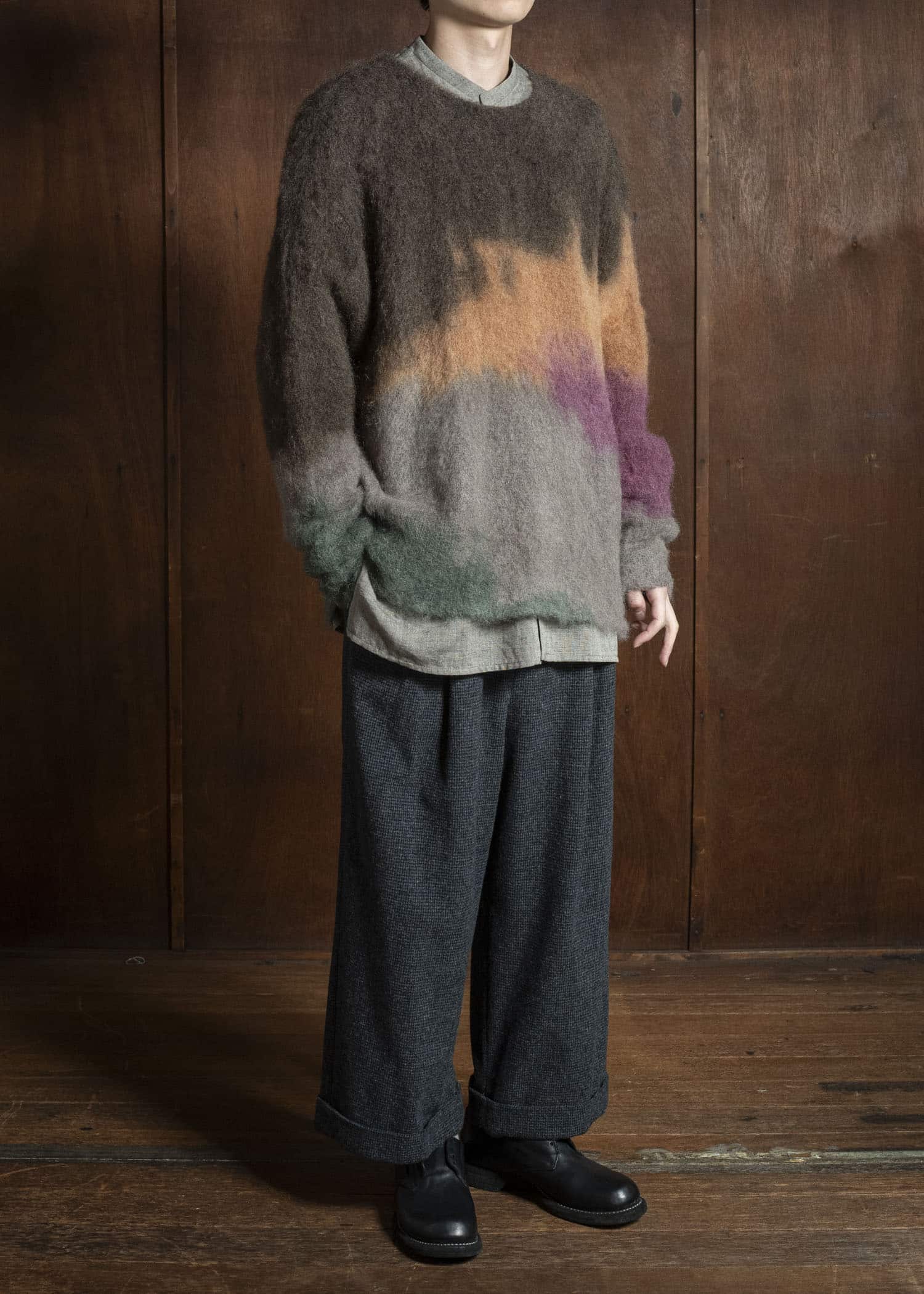 Jurgen Lehl Mohair Chū-dyed Knit J0554KBM612 90