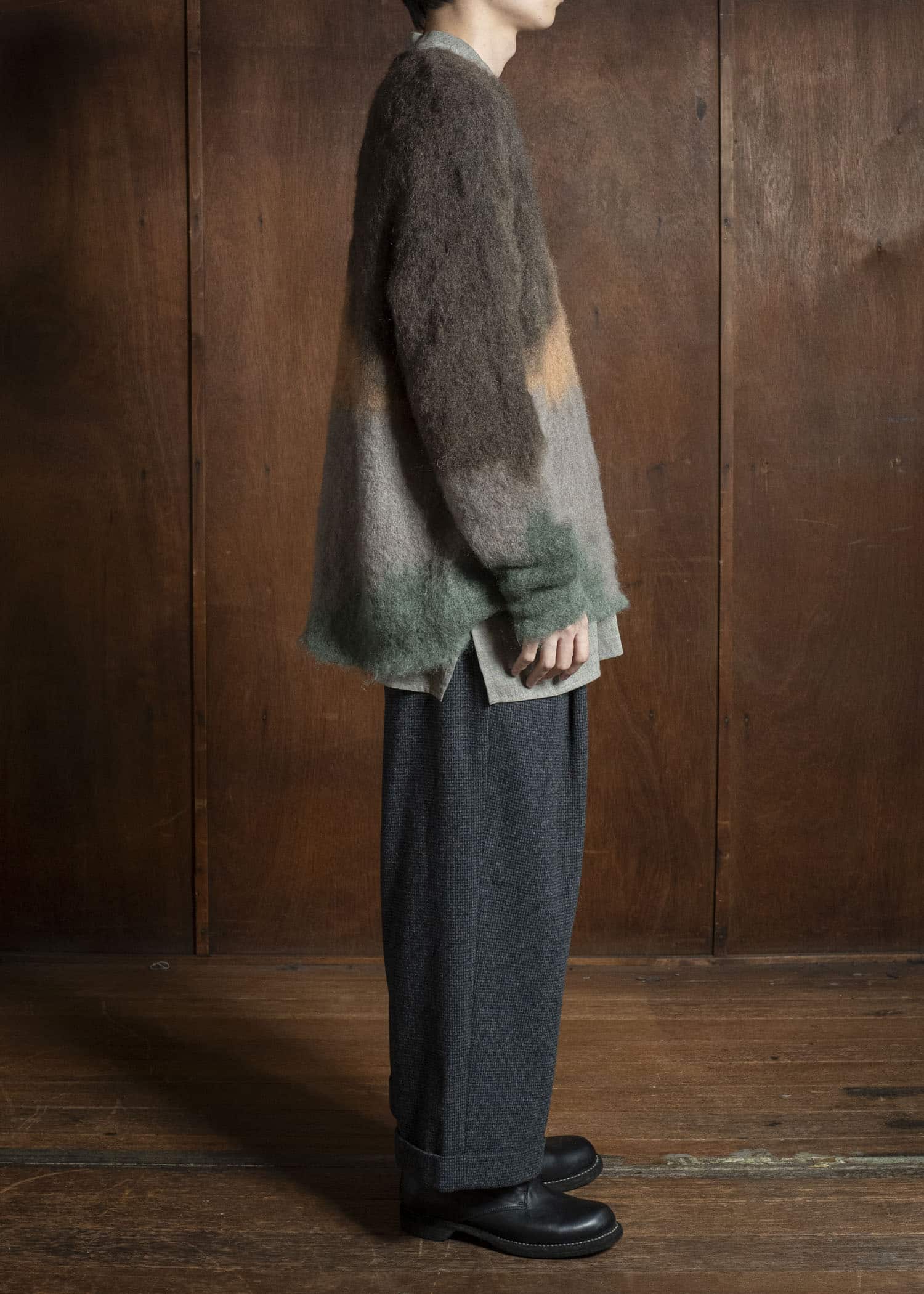 Jurgen Lehl Mohair Chū-dyed Knit J0554KBM612 90