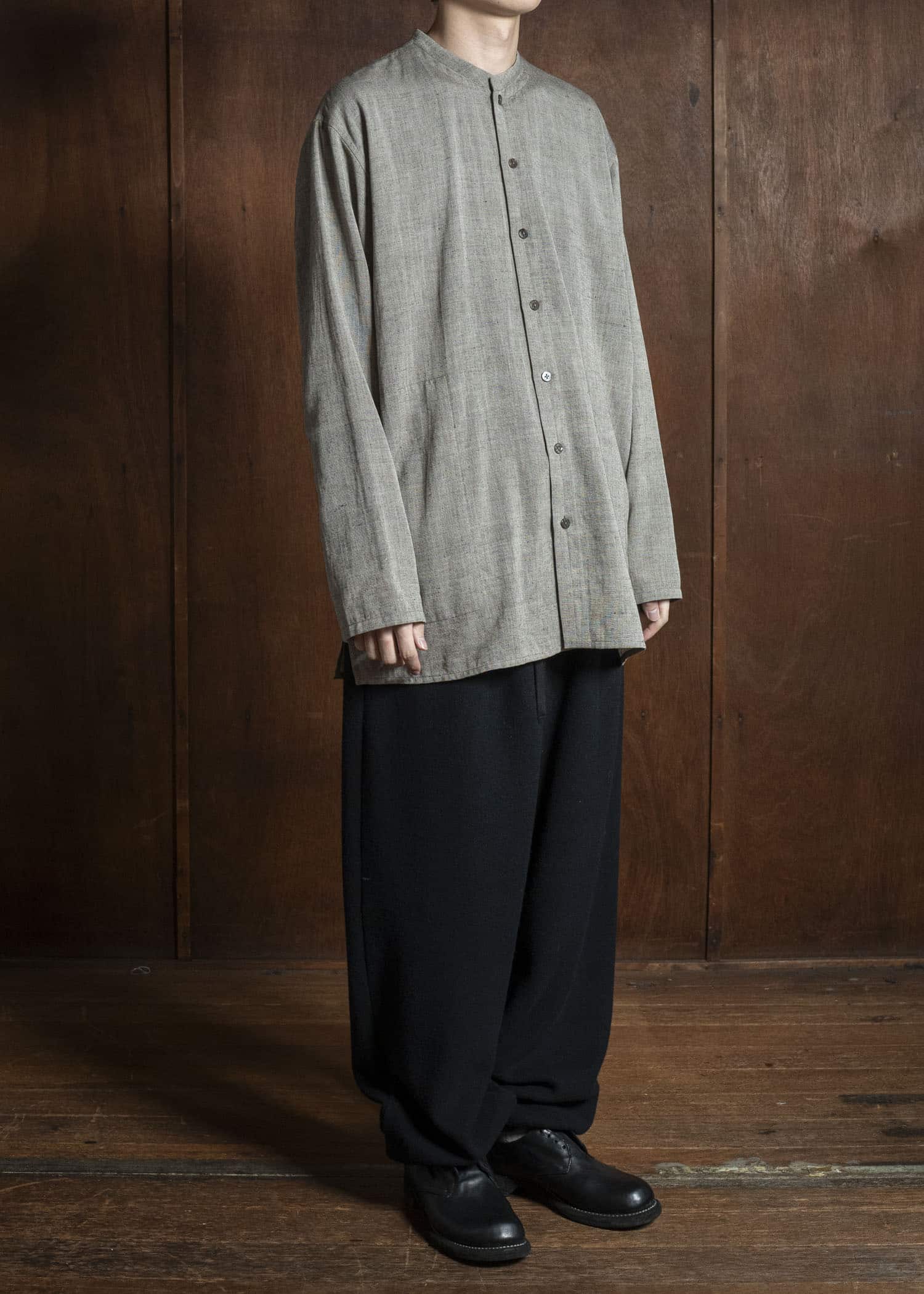 YOKO SAKAMOTO Track Pants YS-25AW-80 BLACK