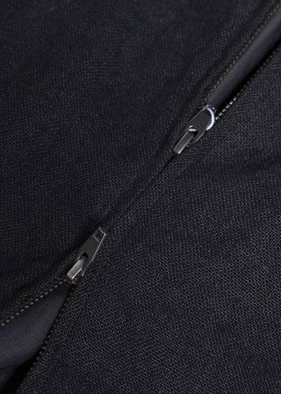 BIBLIOTHERK BLOUSON JACKET BR68-SS25 Black