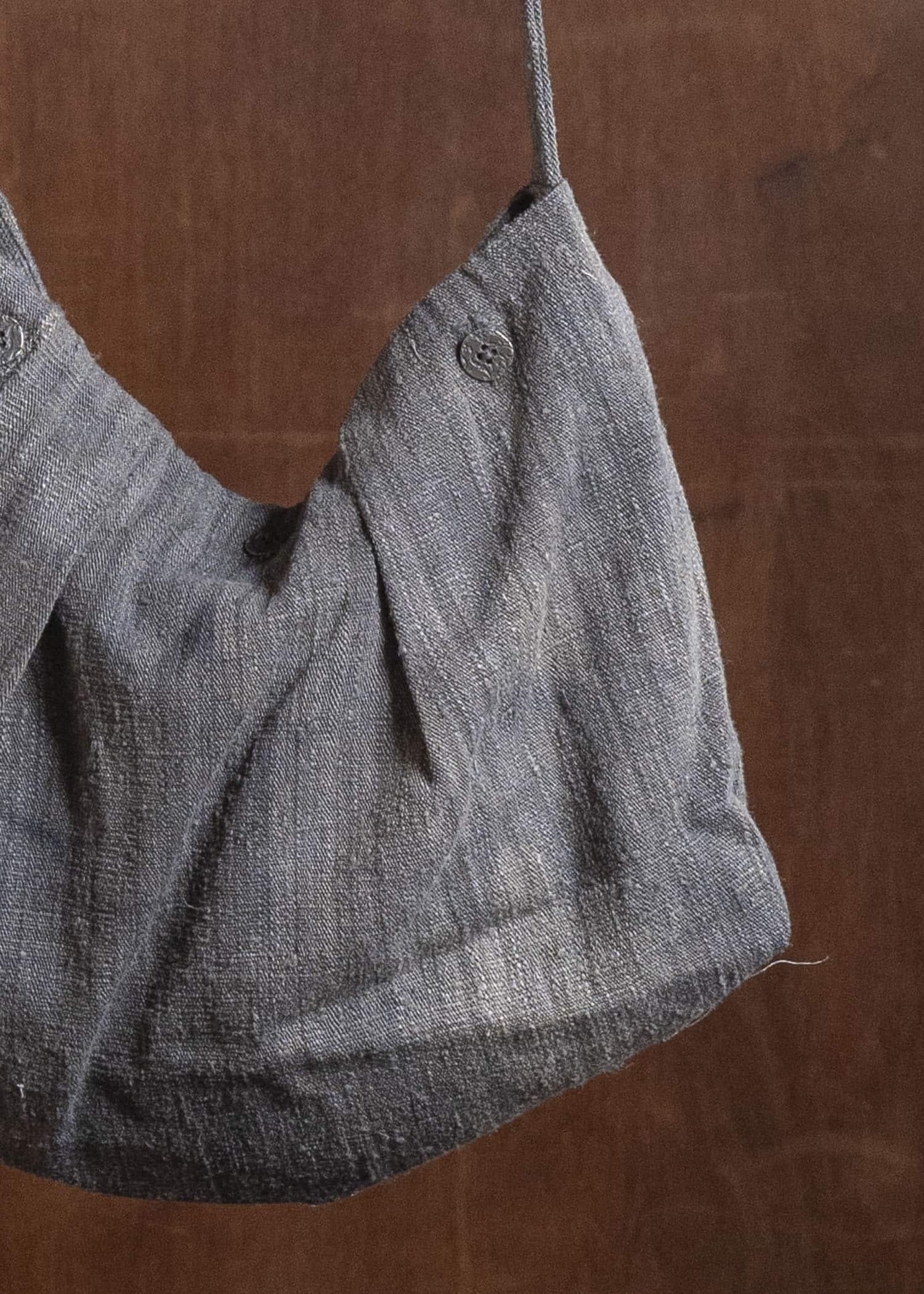 Professor.E SILK BAG (S) GREY 26SS-FM-ACC-02