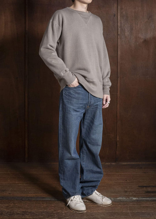 Taiga Takahashi Lot.603-Beige Sweat Shirt Beige