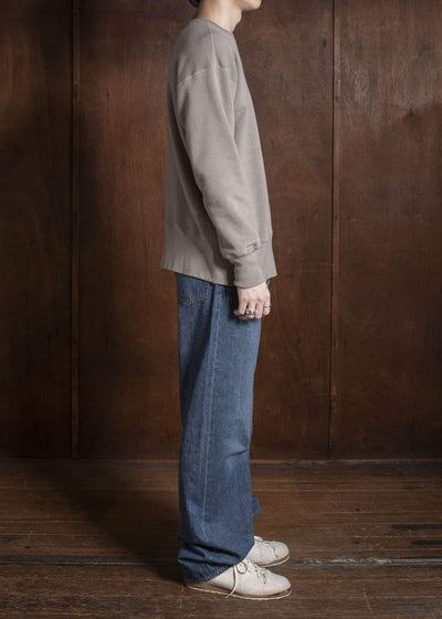 Taiga Takahashi Lot.603-Beige Sweat Shirt Beige