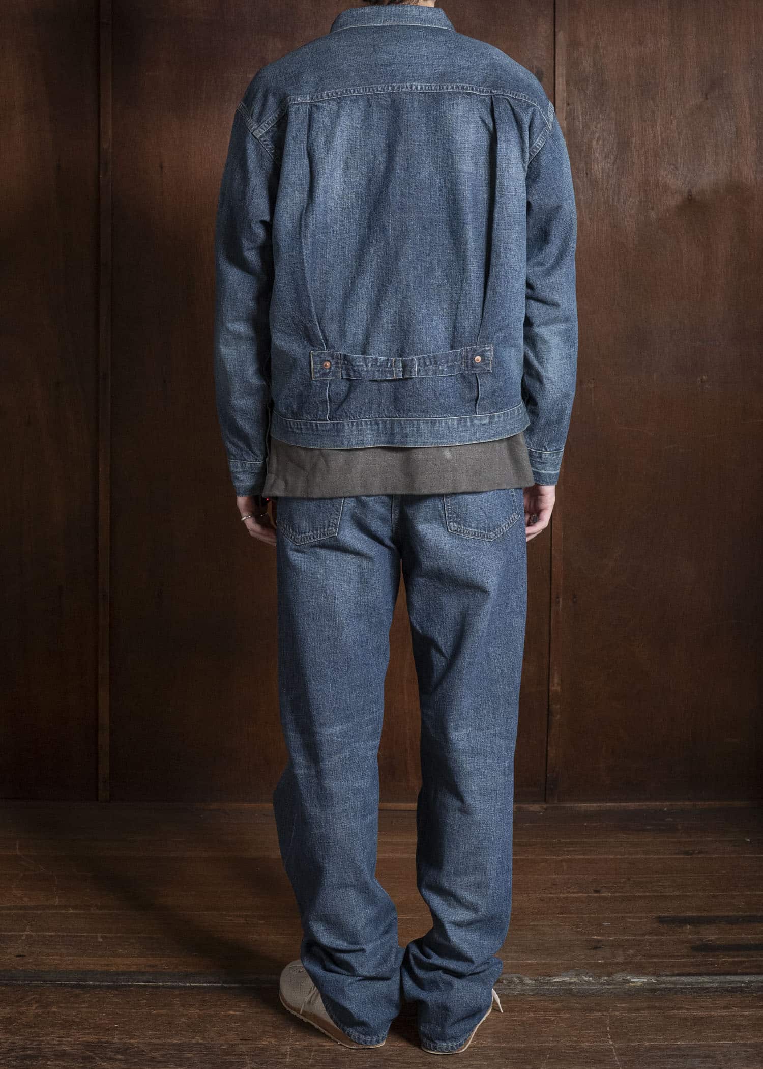 Taiga Takahashi Lot.721-Damaged Indigo Damaged Denim Trousers C.1930’S Damaged Indigo