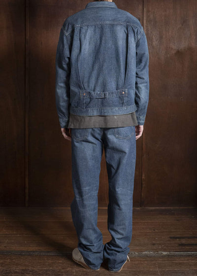 Taiga Takahashi Lot.721-Damaged Indigo Damaged Denim Trousers C.1930’S Damaged Indigo