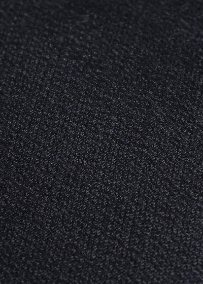 Gorsch 13-2ND-JK04 Wool Hemp Dobby Short Jacket Black