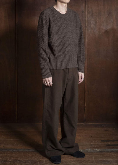 Taiga Takahashi Lot.202-Dark Brown Engineer Trousers Dark Brown