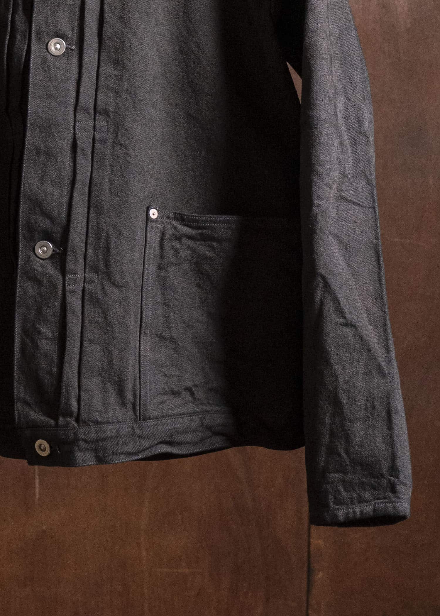 YOKO SAKAMOTO Pleats Jacket YS-25AW-47 KAKISHIBU