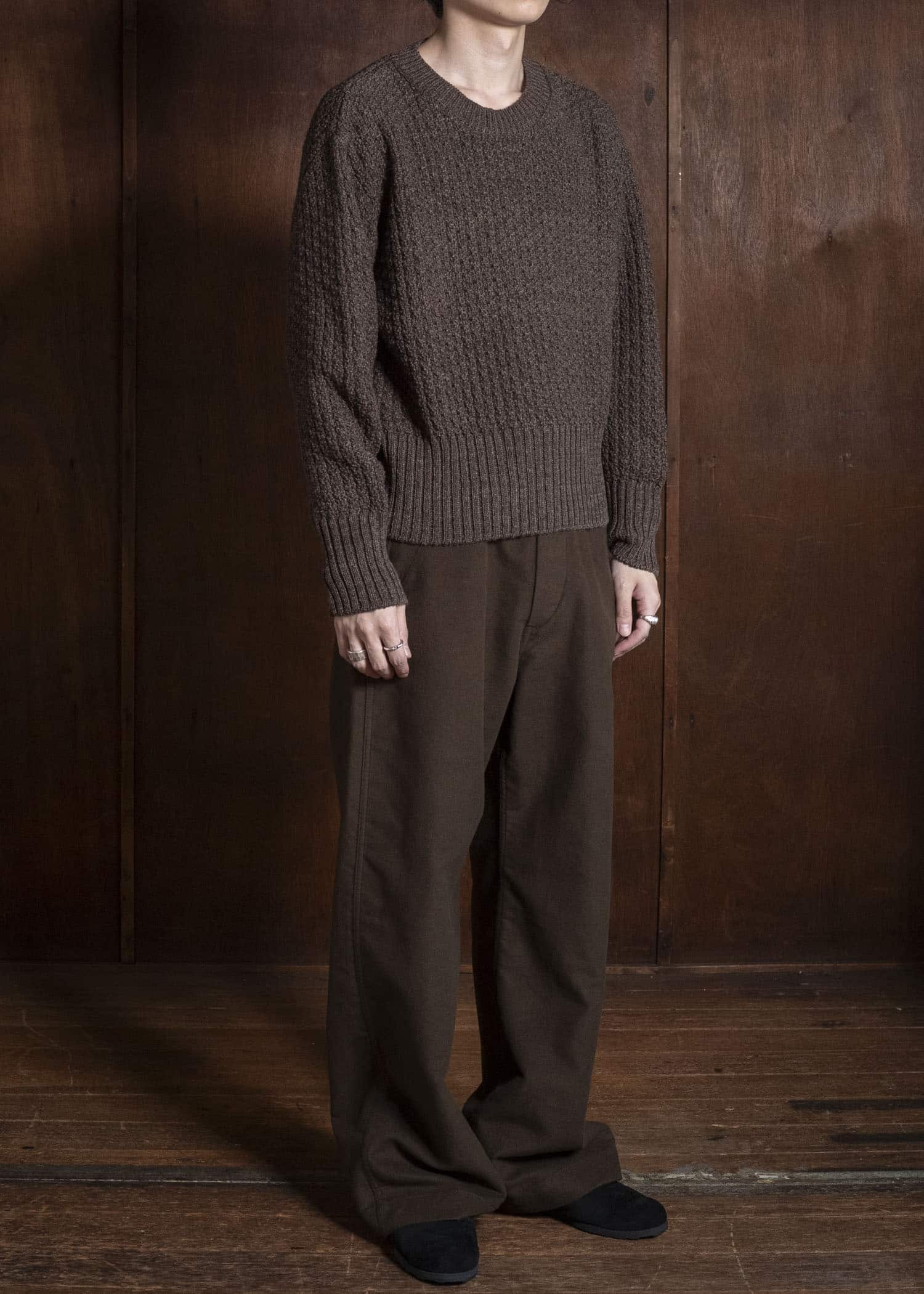 Taiga Takahashi Lot.202-Dark Brown Engineer Trousers Dark Brown