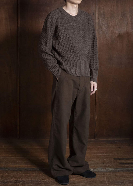 Taiga Takahashi Lot.202-Dark Brown Engineer Trousers Dark Brown