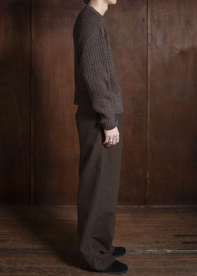 Taiga Takahashi Lot.202-Dark Brown Engineer Trousers Dark Brown