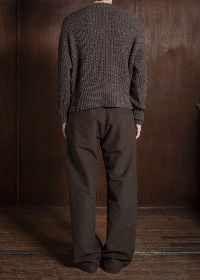 Taiga Takahashi Lot.202-Dark Brown Engineer Trousers Dark Brown