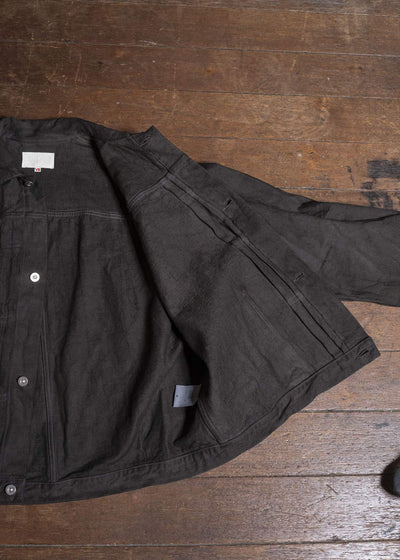 YOKO SAKAMOTO Pleats Jacket YS-25AW-47 KAKISHIBU